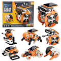 Miniatyrbild 1 av 8: 7-i-1 Solrobot-kit för barn, pedagogiskt vetenskapligt experiment DIY-montering robotset med solenergi, STEM-inlärningsleksak för pojkar och flickor