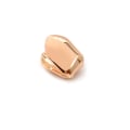 Miniatyrbild 1 av 4: 2 stycken 14k förgyllda guldgrillz munntänder, Hip Hop-tänder släta, övre tand enkel grillkåpa för tänder mun, festtillbehör tandgrillz Rose Gold