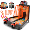 Miniatyrbild 1 av 8: Barnfinger Basketboll Leksak Bordsspel Intelligensleksak för Barn Vuxna, Desktop Basketboll Set med Fingergrepp, Hållbart Material, Lätt att Spela