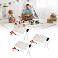 Miniatyrbild 5 av 8: Pedagogisk Elektrisk Fläktmodell i Trä för Barn, DIY Trähantverk, Intressant Vetenskapsprojekt för Barn, Lätt att Montera