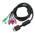 Miniatyrbild 2 av 8: Universal AV-komponentkabel, Signalerstöringssäker för PS2 & PS3-tillbehör, Hållbar och Högkvalitativ AV-kabel för Smidig Anslutning