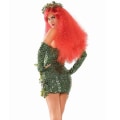 Miniatyrbild 4 av 5: Halloween-skurk Poison Ivy Cosplay-kostym Festklänning för kvinnor Karnevalfest Sekvensklädset XL