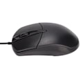 Miniatyrbild 7 av 8: Ergonomisk Uppvärmd Mus 3-nivå Justerbar Svart 1600DPI Trådbunden för Windows OS X System Desktop Laptop