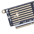 Miniatyrbild 2 av 8: M.2 NVME SSD-konverteradapter för 2016 2017 MacBook Pro A1708 IOS Laptop Enkel installation NGFF M.2 MKey NVME Riserkort