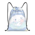 Cinnamoroll (7) Dragskoväska Studentficka Pojke Flicka Ryggsäck Förvaring-ML2207, Storlek S S