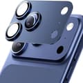 Kameraskydd i metallhärdat glas för iPhone 17 Pro Max, svart linsskydd i legering för linsring, blå, för iPhone 17 Pro Blue For iphone 17 Pro