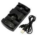 Playstation 3 Controller Laddningsstation 2-i-1 med LED-indikator Kompatibel med Playstation PS3/Move Controller A224