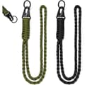 Nyckelring, Ej specificerad, 2 st, Nackrem, Karbinhake, Slitstark Nylon