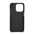 Miniatyrbild 2 av 3: Premium iPhone 14 Pro Leather Card Cover / Black - SWEDISH DESIGN - REAL LEATHER Svart