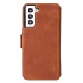 Miniatyrbild 2 av 5: Premium Sam Gal S21 Leather PhoneWallet Vintage Black - SWEDISH DESIGN Svart