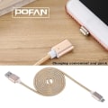 Miniatyrbilde 3 av 5: P13 TypeC 2-i-1 Magnetisk Datakabel Lading Kabel Android