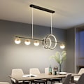 Pikkukuva 4 / 5: LED-riipusvalaisin 95 cm, lyhtydesign, kattokruunu, metalli