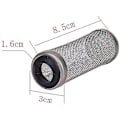 Miniatyrbillede 2 af 5: 2 stk. 16mm Akvarium Fiskekum Mesh Net Filter Guard Rejer