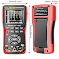 Miniatyrbilde 4 av 5: Aos02 2 i 1 Digital Oscilloskop Profesjonell Transistor Test Multimeter 48ms/s Samplingshastighet Profesjonell 10mhz