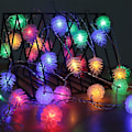 Pikkukuva 4 / 5: Ulkoilma Solar String Light 6m 30leds Mäntykartio Vedenkestävä Keiju
