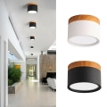 Miniatyrbilde 4 av 5: LED Taklampe Varmt Hvit Nedlys For Stue Gang Svart 1stk