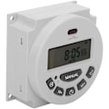 Miniatyrbilde 1 av 4: Digital Programmerbar Tidskontrollbryter Mikrodatamaskin Elektronisk Timer (hvit) (1 stk)