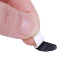 Miniatyrbillede 4 af 4: Briller Næsepuder Klæbende Silikon Næsepuder Anti-slip Hvid Tynde Næsepuder Til Briller Øjenbriller 10 par-hvid
