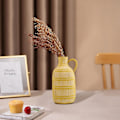 Miniatyrbilde 2 av 5: Vase Keramik Blomster Vase Håndtak Hjemmedekor Innendørs Utendørs