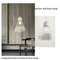 Miniatyrbillede 3 af 5: 40cm Fjederlysestage LED Hvid Badminton Lys
