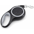 Miniatyrbillede 3 af 5: 8m Trækbånd til Hunde, Trækbånd til Store Hunde, Automatisk Træningsbånd til Hunde Op til 110 Lbs/50 Kg, Grå