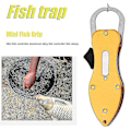 Miniatyrbillede 5 af 5: Mini Fisketang Udendørs Bærbar Fiskeri Tang Gripper Alumin1 Pcspurple