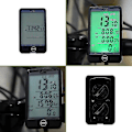 Miniatyrbillede 1 af 5: Trådløs Cykelcomputer Odometer Hastighedsmåler LCD