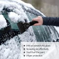 Miniatyrbilde 5 av 5: Is-skrape, bilfrontrute Frost Snøfjerning For Lastebil Pickup Frontrute Og Vindu (svart)