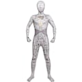 Miniatyrbilde 5 av 5: Jumpsuit + Kappe + Belte + Hodeplagg Sett Voksne Superhelt Oppdrakt 170