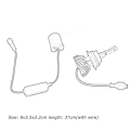 Pikkukuva 3 / 5: 2x LED-sirua 60W 6000lm 9004 Super Bright -ajovalokitti