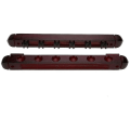Miniatyrbillede 3 af 5: En Sæt Pool Cue Rack Vægmontering Stick Rack Træ Billiard Holder Stativ