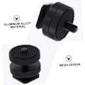 Miniatyrbillede 5 af 8: Tripod Skrue Adapter Flash Sko Beslag Sæt til DSLR Kamera Tilbehørssæt