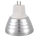Miniatyrbilde 3 av 5: MR16 3W Fargeskiftende RGB LED Spotlys Pære Fjernkontroll 12V