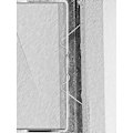 Miniatyrbillede 3 af 3: Drivhus Glasclips Rustfrit Stål 50 stk W+z Clips