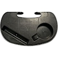 Miniatyrbillede 5 af 5: Oval Zero Gravity Stol Kopholder, Zero Gravity Stol Bakke Med Mobiltelefon Slot Og Snackbakke (sort) (1 stk)