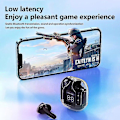 Miniatyrbillede 5 af 5: Cy-t2 Trådløse Bluetooth Headset Transparent Enc Høretelefoner Led Power Digital Display Stereo Lyd Øretelefoner Til Sport Arbejde (dp)