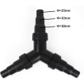 Miniatyrbillede 3 af 5: Y-Fordeler Vandfordeler Til Damppumpe Cst-02 25/32/38mm (1\"/1 1/4\"/1 1/2\")