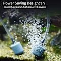 Miniatyrbild 3 av 5: Mini USB Akvarieluftpump Luftsten Slang Svart