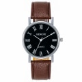Miniatyrbilde 4 av 5: Gutteklokke Mannlig Student Forretnings Casual Mote Trend Bord Med Digital Overflate Armbånd White and black