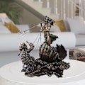 Miniatyrbild 2 av 4: 2x Hartsstatyett i Resin med Grekisk Havsgud för Heminredning