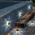 Miniatyrbillede 4 af 5: 2 stk. Vejbelysning Udendørs Vandafvisende Solcellehegn