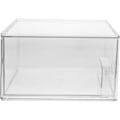Miniatyrbillede 1 af 8: Gennemsigtig Stabelbar Makeup Opbevaringsskuffe Alsidig Bordplade Organizer