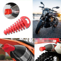 Miniatyrbilde 4 av 5: 2 stk Motorsykkel Eksos Plugg, Universal Dempereksos Rør Plugg Lyddemper Vask Plugg Eksos Plugg-rød