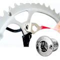 Miniatyrbild 3 av 5: Kedjeväxelskruvar i aluminiumlegering för cykeltillbehör, enkelsidig kedjeväxelskruv