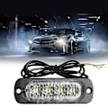 Miniatyrbillede 2 af 5: 4 LED Bil Lastbil Strobe Blinklys Sideadvarsel Forsigtighed Lampe