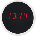 Miniatyrbillede 2 af 5: Elektronisk Ur LED Digital Elektrisk Vækkeur 24 Timer Spejl Ur Skrivebords Dekoration