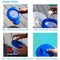 Miniatyrbillede 4 af 5: Flydende Pool Dispenser, Automatisk Klor Dosering, Klor Dispenser