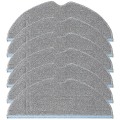 Miniatyrbilde 1 av 4: 6-pakks Vakuumutskiftbare Moppputer for S7 S7+ T7s Plus Tilbehør Gjenbrukbare Våte Mikrofiber Myke Puter (haoyi-yuhao