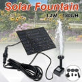 Miniatyrbillede 5 af 5: 180l/t Solpanel Vandpumpe Have Dam Akvarium