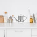 Miniatyrbilde 4 av 8: 570 ml oljehellerflaske i rustfritt stål med filter, multifunksjonell matoljedispenser